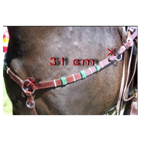Western show breastplate "Mexican style"