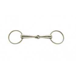 Stainless steel loose ring snaffle